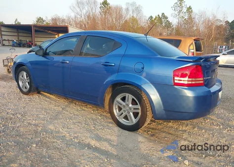 2008 Dodge Avenger Sxt from USA, damaged, VIN 1B3LC56K78N615185